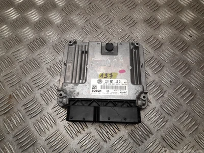 Škoda 1Z0 907 115 C / 1Z0907115C OCTAVIAII (1Z3) 2010 Unité de contrôle moteur - Image 1