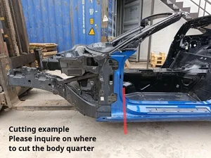 Chevrolet CORVETTE (C7) 2015 Kėbulo ketvirtis kairė priekis
