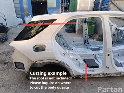 Mercedes-Benz A1676106600, A1676113800, A1676364400, 167646020C GLE (W167) (2019 ...) 2022 Cuarto cuerpo del coche Right Rear - Imagen 1
