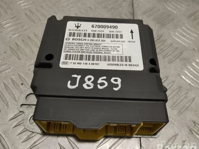 Maserati 670009490, 0285012264 QUATTROPORTE VI 2014 Unité de contrôle pour airbag - Image 1