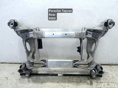 Porsche 9J1599030H, 9J1511416, 9J1599301D Taycan 2021 Querträger hinten - Bild 1