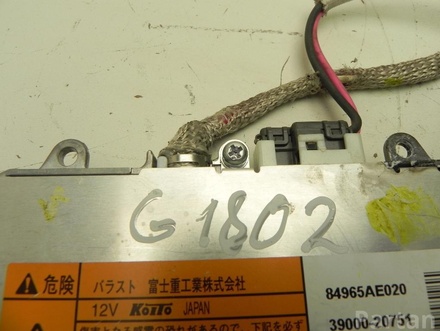 SUBARU 84965AE020 LEGACY IV (BL) 2008 Electronic control unit for headlight range control