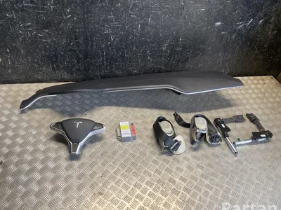 Tesla 1002254-05-F, 1022506-00-B, 1018788-02-A, 1018781-00-B / 100225405F, 102250600B, 101878802A, 101878100B MODEL S 2014 Tableau de bord complect Airbag du conducteur - Image 1