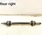 Porsche 9J1.501.202.A / 9J1501202A Taycan 2021 Drive Shaft Right Rear - Image 1