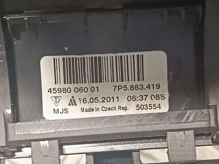 PORSCHE 7P5863419, 7P5863324C CAYENNE (92A) 2012 Temperature Switch, air conditioning fan