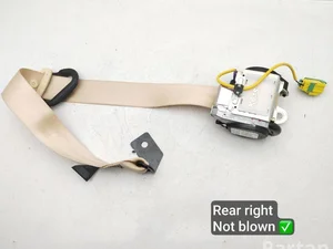 Bentley 3W5857806B, 605346200 CONTINENTAL FLYING SPUR (3W_) 2012 Ceinture de sécurité Right Rear