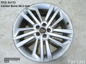 Audi 80A601025F, 80A601025AE Q5 (FY) 2018 Felgi aluminiowe 5x112 R20 EJ 8.0 ET39