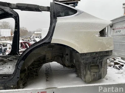 Tesla MODEL X 2016 Quart de corps Left Rear - Image 1
