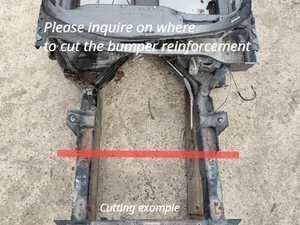 Chevrolet CORVETTE (C6) 2005 renforcement parachoques