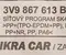 Škoda 3V9867613B ENYAQ iV SUV (5AZ) 2022 Сетчатая шторка - Изображение 3