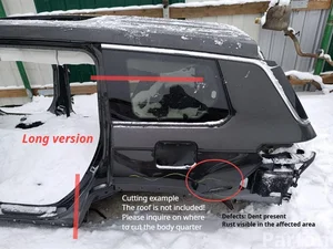 Jeep GRAND CHEROKEE V (WL) 2022 Kėbulo ketvirtis kairysis galinis