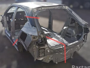 Opel Mokka II e 2022 Quart de corps Left Rear