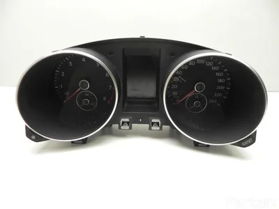 Volkswagen 5K0 920 860 H / 5K0920860H GOLF VI (5K1) 2009 Tableau de bord km/h - Image 1