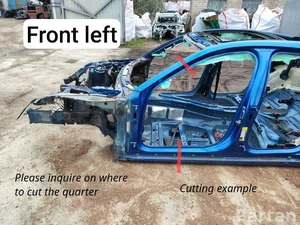 Porsche PANAMERA (971) 2017 Quart de corps Left Front