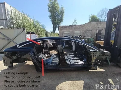 Mercedes-Benz EQS (V297) 2023 Karosserie viertel hinten rechts - Bild 1