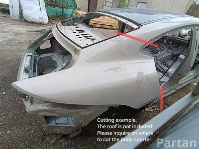 Porsche Taycan 2021 Karosserie viertel hinten rechts - Bild 1