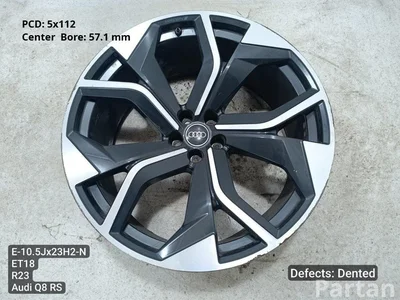 Audi 4M8601025BB, 4M8601025AG, 4M86010205AH, 4M8601025AF Q8 (4MN, 4MT) 2021 Llanta de aluminio R23 ET18 5X130 EJ 10.5 - Imagen 1