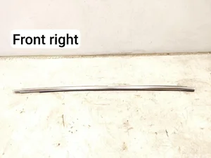 Porsche 9J1837476A Taycan 4S 2022 Décoration de cadre de verre porte