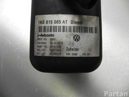 VW 1K0 815 065 AT / 1K0815065AT TOURAN (1T3) 2013 Heater unit