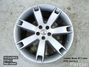 Maserati 219322, 224735, 238340 QUATTROPORTE V 2011 Alloy wheels R20 EJ 10.5 5x114.3