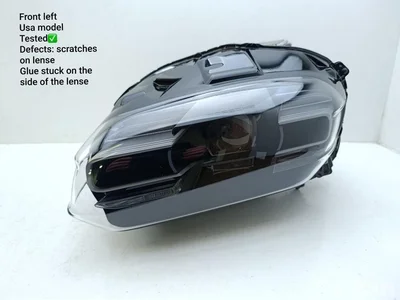 Porsche 9J1941035F, 992941572BA Taycan 2021 Lampa przednia z lewej USA - Zdjęcie 1