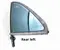 Gebrauchtes Original Bentley 3Y5 845 209 F, 3Y5.839.439E, 3Y5839167A, 43R-000208 / 3Y5845209F, 3Y5839439E, 3Y5839167A, 43R000208 MULSANNE (3Y_) 2015 Heckscheibe - Bild 1