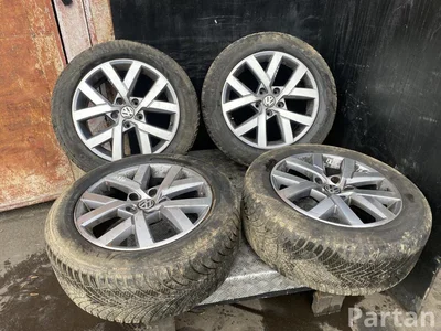Gebrauchtes Original Volkswagen 7P6601025AA TOUAREG (7P5) 2013 Alufelgen Satz R19 EJ 8.5 ET59 5X130 - Bild 1