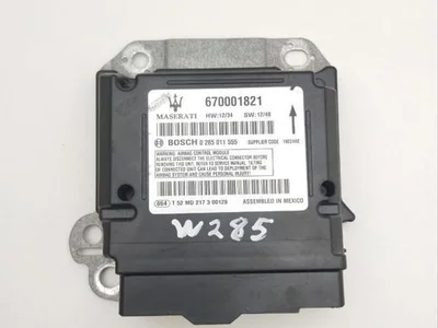 Maserati 670001821, 0285011555 QUATTROPORTE VI 2014 Valdymo blokas oro pagalvių - Nuotrauka 1