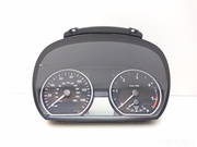 BMW 9 187 047, 1024982-93 / 9187047, 102498293 1 (E87) 2009 Deska rozdzielcza mph – mil na godzinę Km/h- kilometrów na godzinę