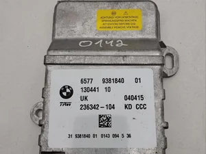 BMW 9381840 i3 (I01) 2015 Unité de contrôle pour airbag