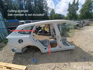 Subaru OUTBACK (BT) 2020 Karosserie viertel hinten rechts