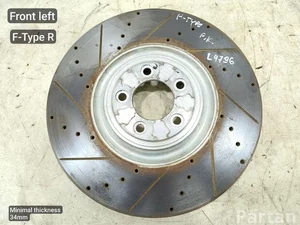 Jaguar 631-20026L / 63120026L F-TYPE kupė (X152) 2016 Stabdžių diskas kairė priekis