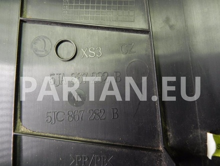 SEAT 5JA 867 282 B, 5JC 867 282 B / 5JA867282B, 5JC867282B TOLEDO IV (KG3) 2013 Lining, pillar b Lower right side