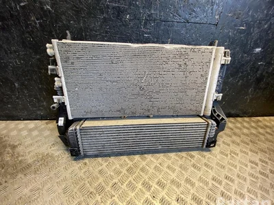 BMW 8586324-05, 7617598-06, 9271207-06 / 858632405, 761759806, 927120706 X1 (F48) 2020 Radiateur complect Refroidisseur d'air comprimé intermédiaire Ventilateur de radiateur Condenseur - Image 1