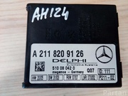 MERCEDES-BENZ A 211 820 91 26 / A2118209126 C-CLASS (W203) 2007 Control unit for impact sound