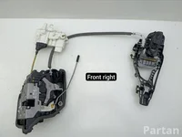 BMW 2581894, 258189401, 51212581894, 7325298, 7368450, 736845008, 19880810 7 (G11, G12) 2016 Durų užraktas dešinė priekis