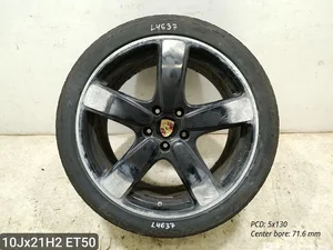 Porsche 7P5601025BD CAYENNE (92A) 2016 Jantes en alliage R21 EJ 10 ET50 5X130