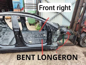 Mercedes-Benz EQE V295 2023 Quart de corps Right Front