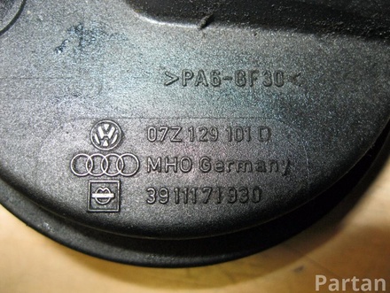 VW 07Z 129 101 D / 07Z129101D TOUAREG (7LA, 7L6, 7L7) 2005 Crankcase Breather