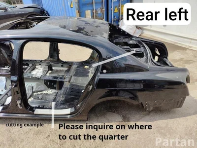 Bentley CONTINENTAL FLYING SPUR (3W_) 2012 Kėbulo ketvirtis kairysis galinis - Paveiksliukas 1