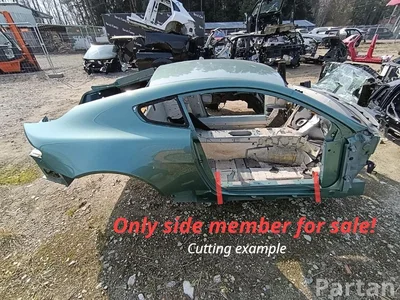 Aston Martin Vantage Coupe 2009 Порог справа - Изображение 1