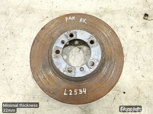 Porsche PANAMERA (971) 2018 Brake Disc Left Front