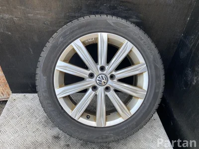 Gebrauchtes Original Volkswagen 5TA601025D TOURAN (5T1) 2017 Alufelgen 5x112 R17 EJ 6.5 ET52 - Bild 1