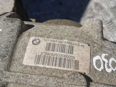 BMW 7577097, 3,46 / 7577097, 3, 46 5 (F10) 2012 Réducteur essieu arrière - Image 1