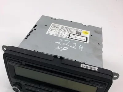 Volkswagen 1K0035186AA GOLF V (1K1) 2007 Radio / lecteur CD - Image 1