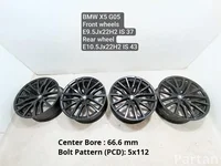 BMW 9882610BLA, 9882611BLA, 8090013, 8090014 X5 (G05) 2020 Легкосплавные диски 5x112  R22 EJ 9.5 EJ 10.5