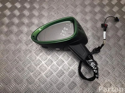 Porsche E1021299 MACAN (95B) 2019 Outside Mirror Left adjustment electric Turn signal Suround light Kamera Blind spot Warning - Image 1