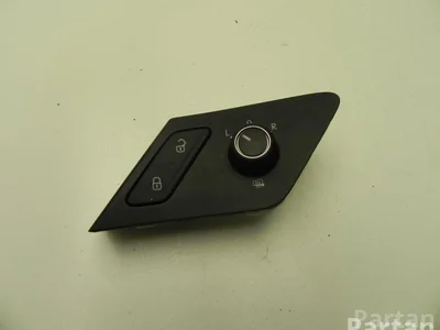 Volkswagen 5G0 959 565 Q / 5G0959565Q GOLF VII (5G1, BQ1, BE1, BE2) 2013 Bouton de miroir électrique - Image 1