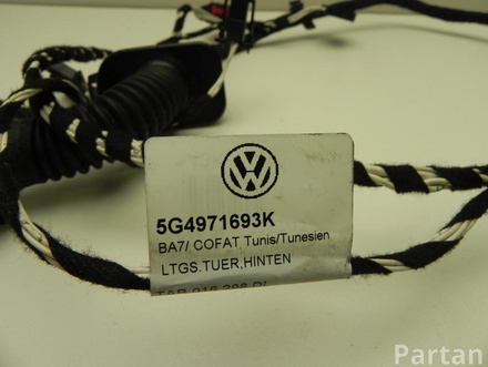 VW 5G4 971 693 K / 5G4971693K GOLF VII (5G1, BQ1, BE1, BE2) 2013 Harness for interior