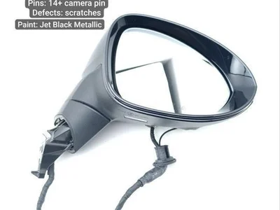 Porsche 95B971841B, 9Y1857508AG Cayenne 9Y0 9Y3 2019 Išorinis veidrodėlis dešinė Posūkio signalas Apšvietimas po veidrodėliu Kamera Aklosios zonos įspėjimas - Paveiksliukas 1